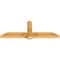 Ekena Millwork Eugene Rough Sawn Timber Gable Bracket, Western Red Cedar, 72"W x 27"H x 4"D x 6"F, 9/12 Pitch GBW072X27X0406EUG00RWR - alternate 4